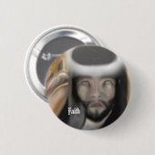 Faith Ronde Button 5,7 Cm (Voorkant /achterkant)