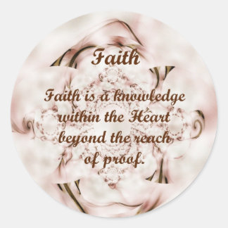 Faith Ronde Sticker