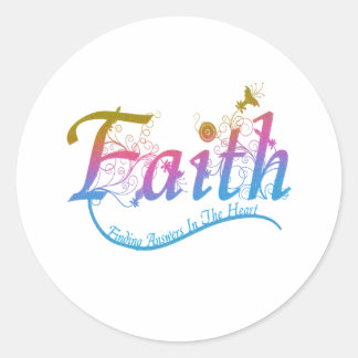 Faith Ronde Sticker