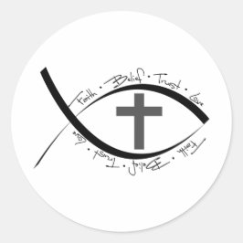 Faith Ronde Sticker