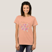 Faith (roze en bruin) t-shirt (Voorkant volledig)