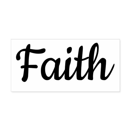 Faith Rubberstempel (Afrduk)