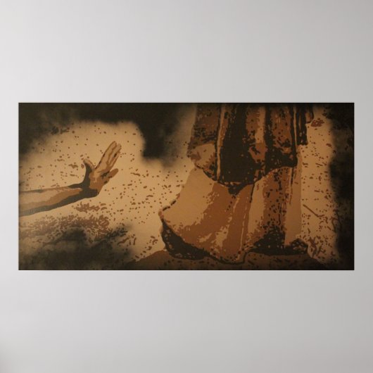"Faith" schilderijen afdrukken Poster (Voorkant)