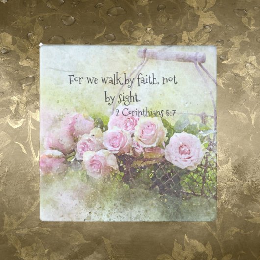 Faith Scripture Fotokunst Print Foto Afdruk