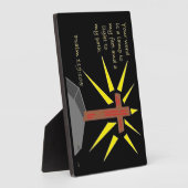 Faith series Psalm 119:105 Scripture Plaque Fotoplaat (Zijkant)