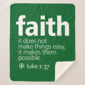 Faith Sherpa Deken (Voorkant)