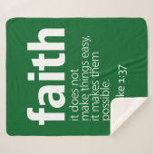 Faith Sherpa Deken (Voorkant (horizontaal))