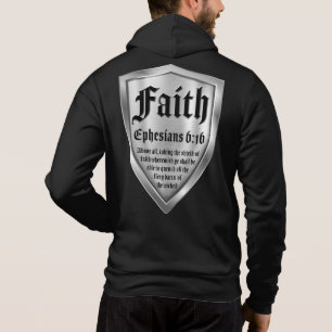 Faith Shield Christelijk Faith Bible Verse Ephesia Hoodie