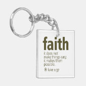 Faith Sleutelhanger (Voorkant Links)