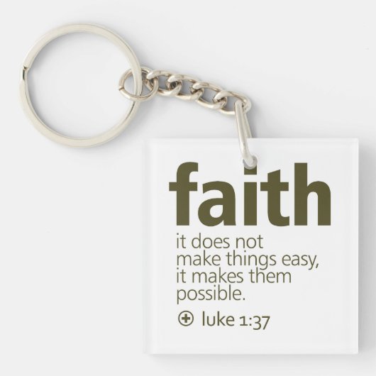 Faith Sleutelhanger (Voorkant)