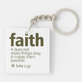 Faith Sleutelhanger (Achterkant)