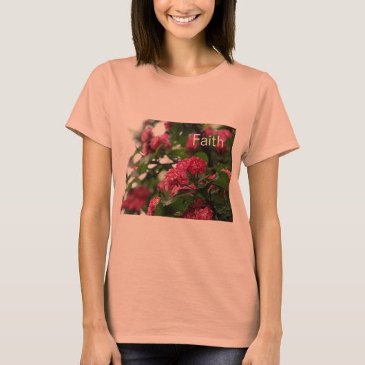 Faith Spring Vrouw Shirt (Voorkant)