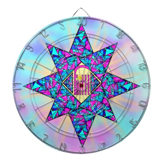 Faith ~ Star Dartbord (Voorkant)