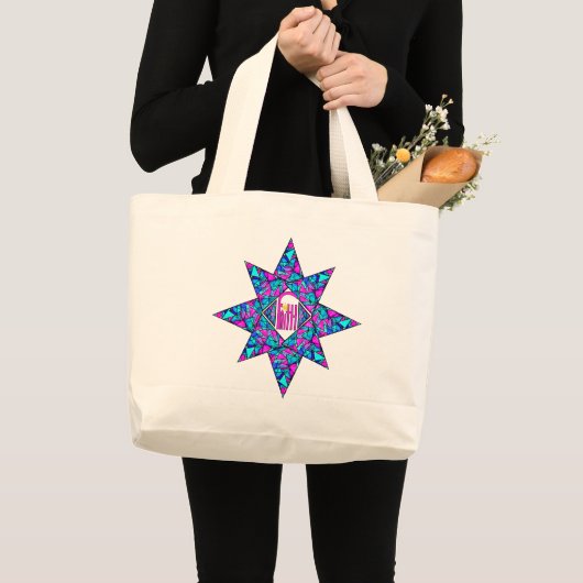 Faith ~ Star Grote Tote Bag (Voorkant (product))