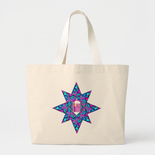 Faith ~ Star Grote Tote Bag (Voorkant)
