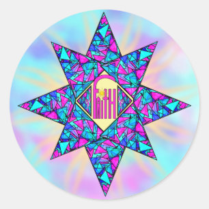 Faith ~ Star Ronde Sticker