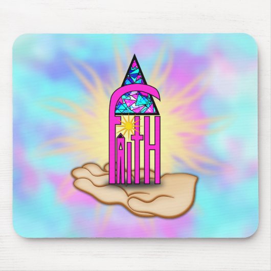 Faith ~ Steeple Muismat (Voorkant)