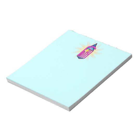 Faith ~ Steeple Notitieblok (Linkerzijde)