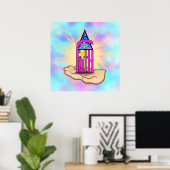 Faith ~ Steeple Poster (Thuiskantoor)