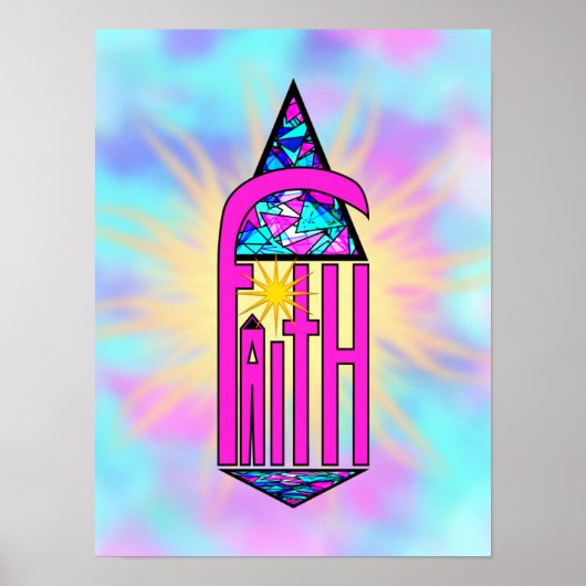 Faith ~ Steeple Poster (Voorkant)