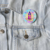 Faith ~ Steeple Ronde Button 5,7 Cm (In situ)