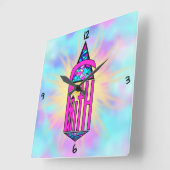 Faith ~ Steeple Square Wall klok (Hoek)