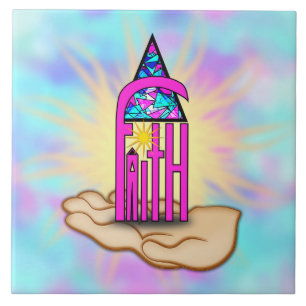 Faith ~ Steeple Tegeltje
