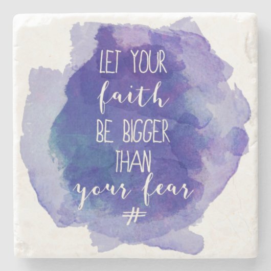 Faith Stenen Onderzetter (Voorkant)