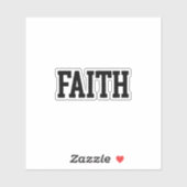 Faith Sticker (Vel)