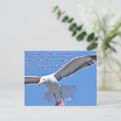 Faith & Strength_ Briefkaart (Staand voorkant)