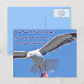 Faith & Strength_ Briefkaart (Voorkant / Achterkant)
