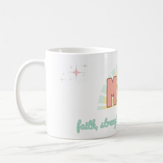Faith, Strength & Tenderness – Koffiemok (Links)