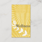 Faith Sunburst Sun Rays Spirituele religie Visitekaartje (Voorkant)