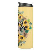 Faith/Sunflower Sublimation Thermosbeker (Geroteerd rechts)