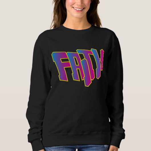 Faith Sweatshirts voor Dames Trui (Voorkant)