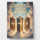 Faith Tabletop Plaque For Encouragement Fotoplaat (voorkant)