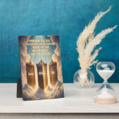 Faith Tabletop Plaque For Encouragement Fotoplaat (Zijkant)