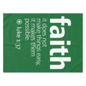 Faith Tafelkleed (Voorkant (Horizontaal))