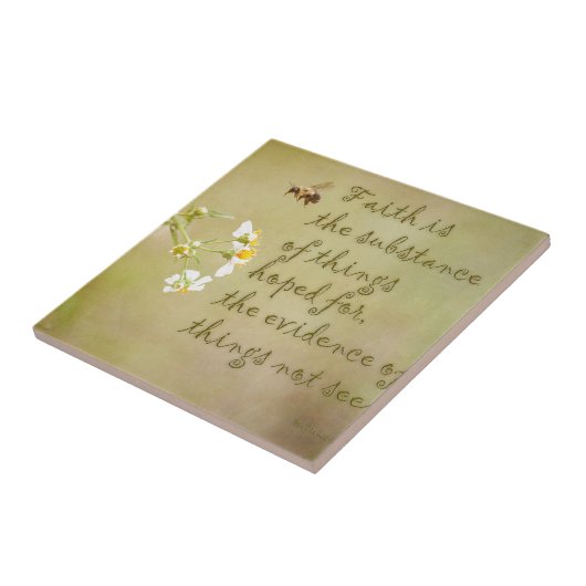 Faith Tegeltje (Zijkant)