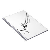 Faith to Move Mountains - Notitieboek (Rechterzijde)