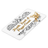 Faith Trust & Pizza Korst | Cruise deurmagneet Magneet (Linkerzijde)