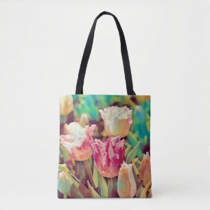 Faith Tulip Flower Art Tas
