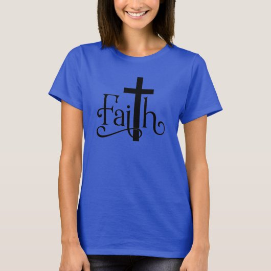 Faith Typography T-shirt (Voorkant)