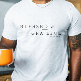 Faith Unisex T-shirt, gezegend en trouw Shirt