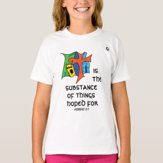 Faith Wall klok T-shirt