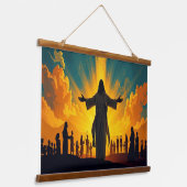Faith Wall Tapestry Hangend Wandkleed (Gebogen)