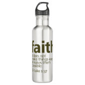 Faith Waterfles (Voorkant)