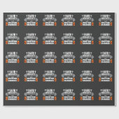 Faith Weights Christelijk Gym Humor-oefening Cadeaupapier (Vlak)