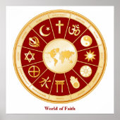 Faith wereld poster (Voorkant)