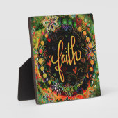 Faith Whimsical Boho  Inspirivity Ezel Fotoplaat (Voorkant)
